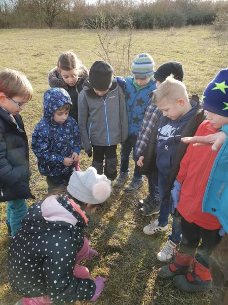 Ganztagsschule Heuchelhof Beweidungsprojekt Spurensuche 2
