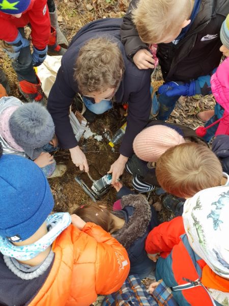 Ganztagsschule Heuchelhof Beweidungsprojekt Spurensuche 3